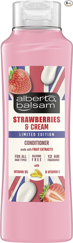 Alberto Balsam Strawberry & Cream Conditioner | High Quality Hair Care Product Online - Product Image Alberto Balsam Strawberry & Cream Conditioner | High Quality Hair Care Product Online - Product Image